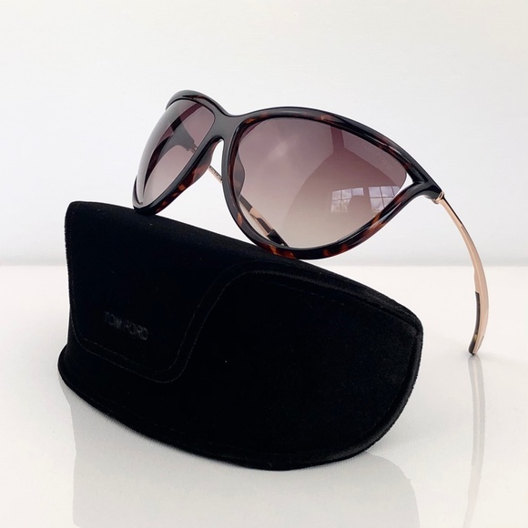 New TOM FORD Tammy Cat Eye Sunglasses - Picture 3 of 16
